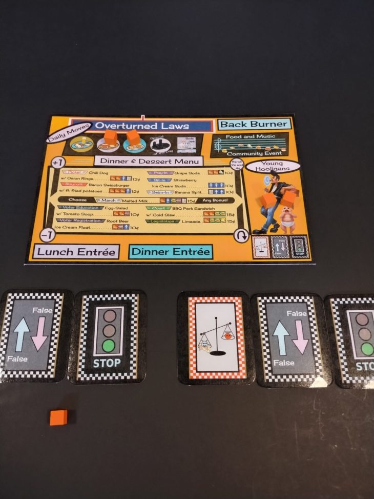 This player uses the Breakfast Move to select two cards